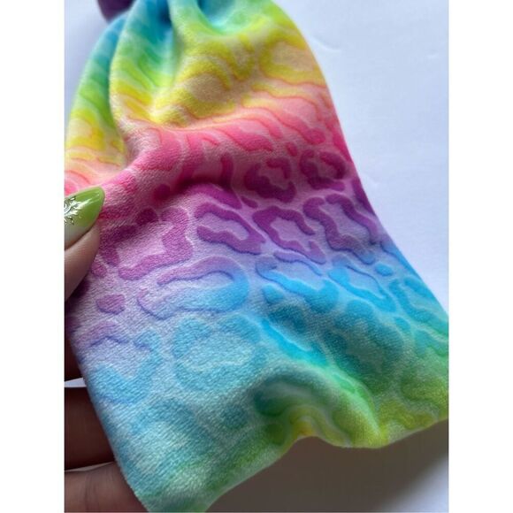 Lisa Frank Inspired Baby Top Knot Headwrap Headband - Picture 4 of 5